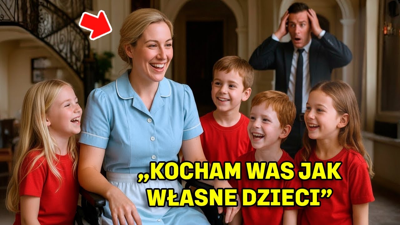 Żadna niania nie wytrzymała dnia z 4 dziećmi milionera — Aż pojawiła się kobieta na wózku…