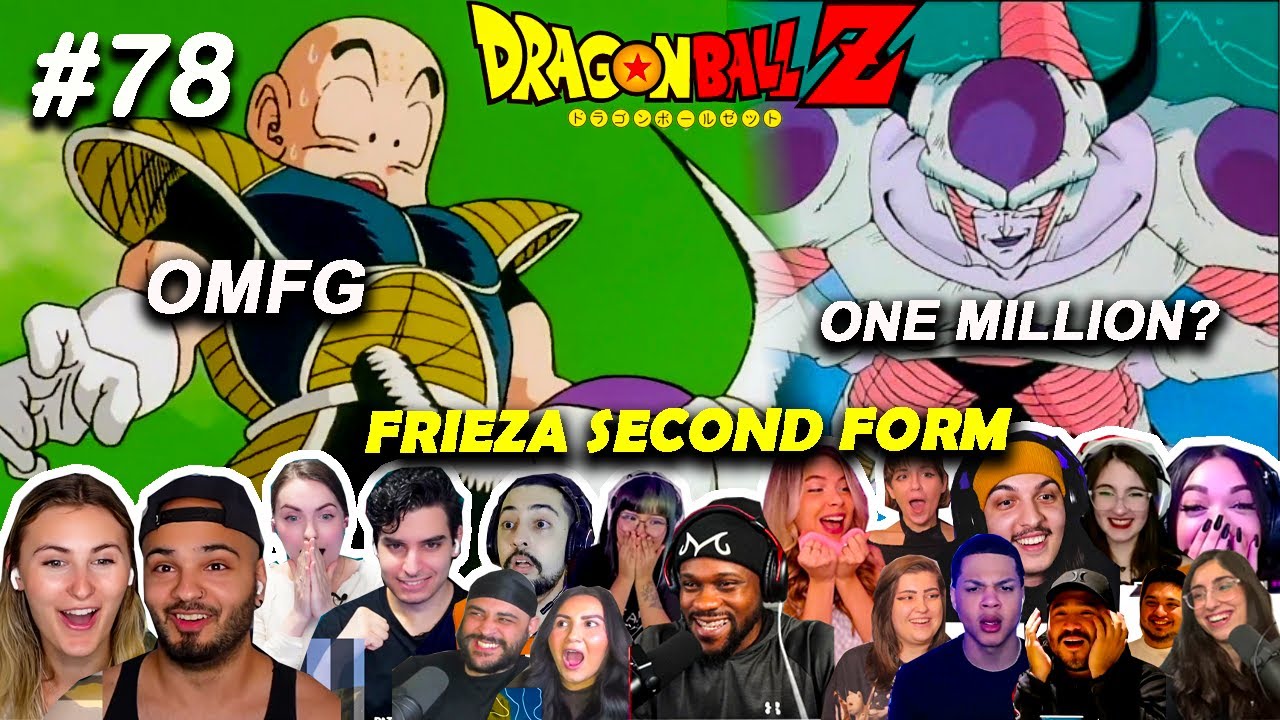 ONE MILLION POWER‼️Frieza Transforms on 2nd Form  REACTION MASHUP Dragon Ball Z Episode 78🐲(ドラゴンボールZ