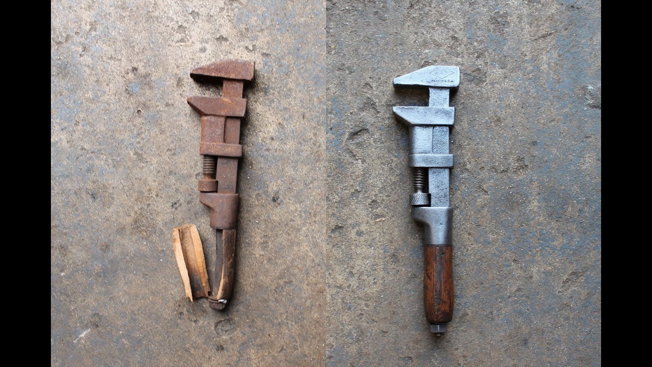 Antique W&B Wrench Restoration