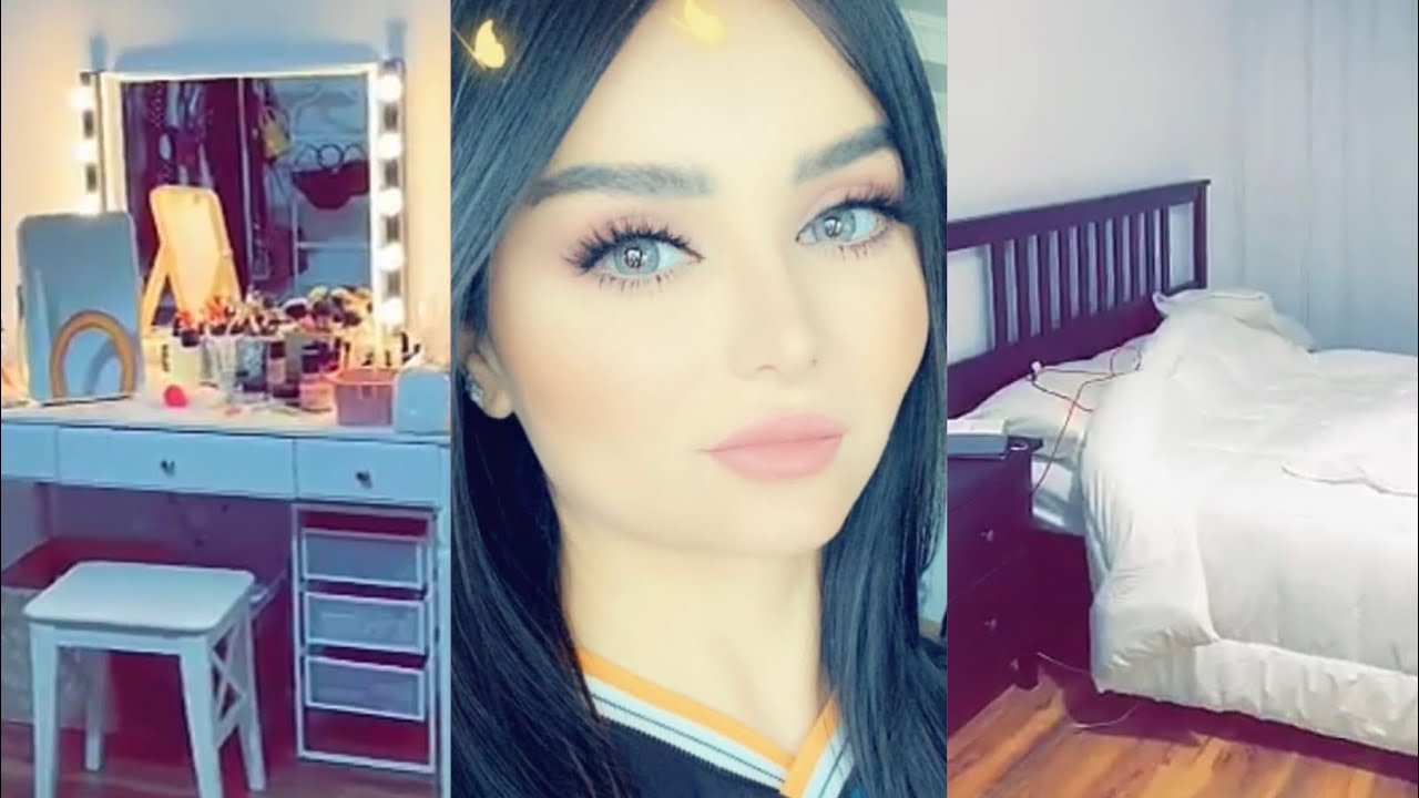 ‏غرفة نوم ‏ومكياج وملابس هيفاء حسوني 😍