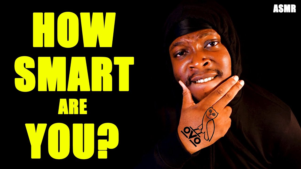 ASMR Passing The Hardest IQ Test On The Internet