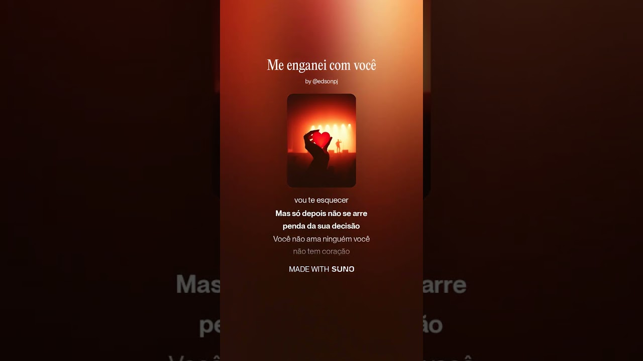 Finalmente minha música saiu do papel! Se gostou deixa o like 🤗