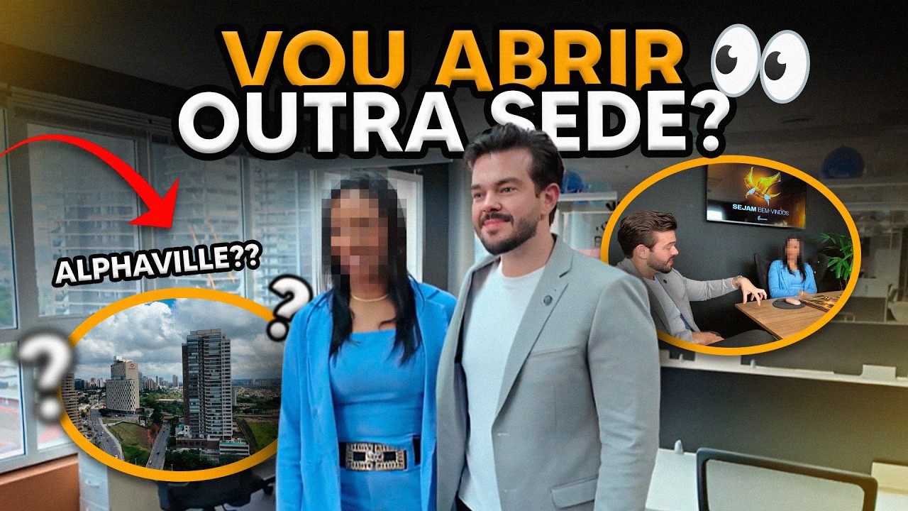 CONHECI O ESCRITÓRIO DA DÉBORA EM ALPHAVILLE, E SAÍ DE LÁ COM UMA SEDE NOVA!!!