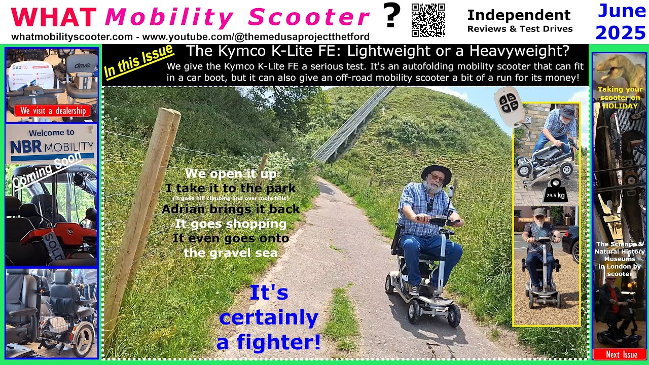 What Mobility Scooter? We give the Kymco K Lite FE a serious road test and review