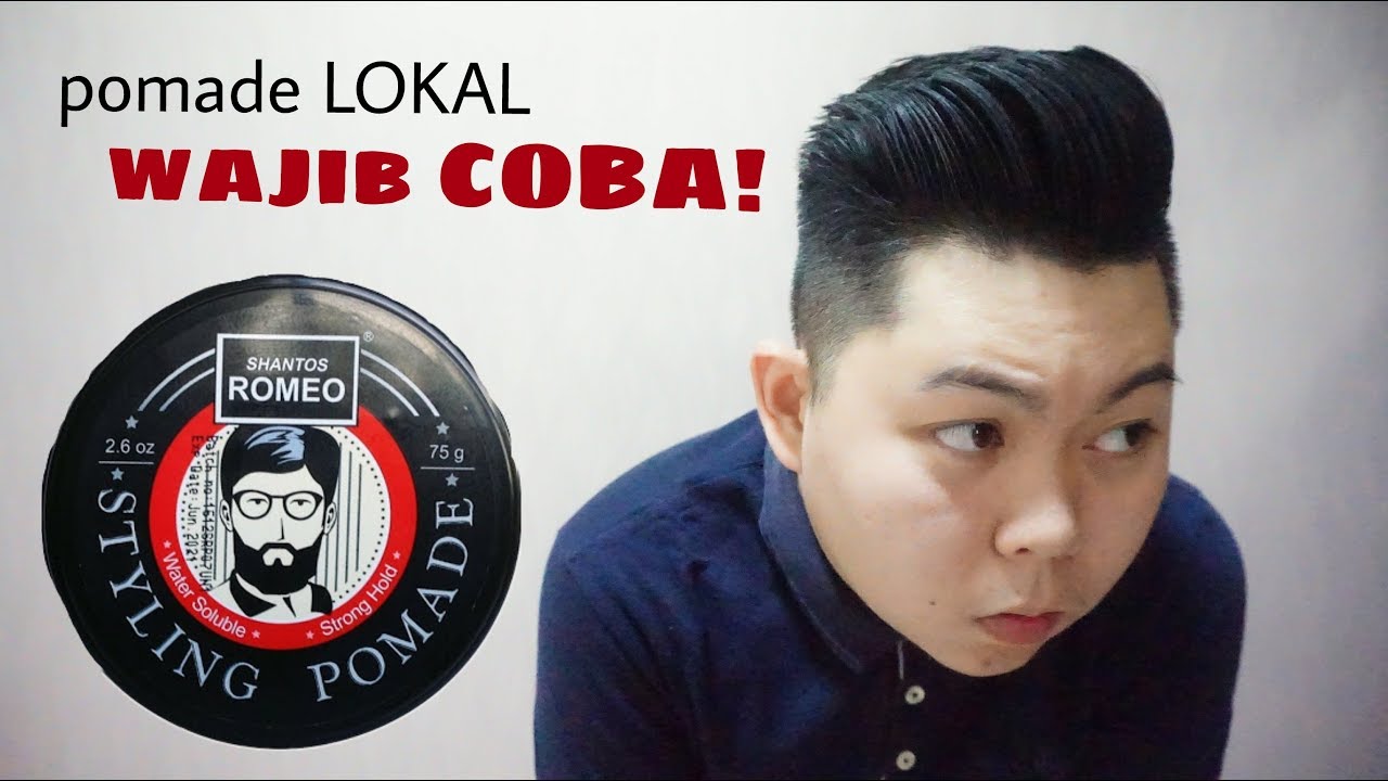 SHANTOS ROMEO STYLING POMADE WATER BASED - POMADE LOKAL