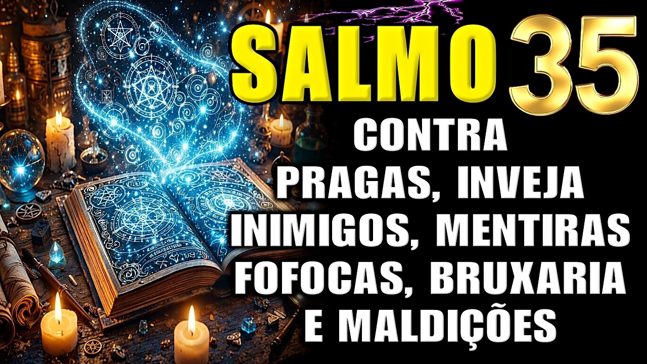 🔥ATIVE O PODER DO SALMO 35 E VEJA SEUS INIMIGOS CAÍREM IMEDIATAMENTE 🙏