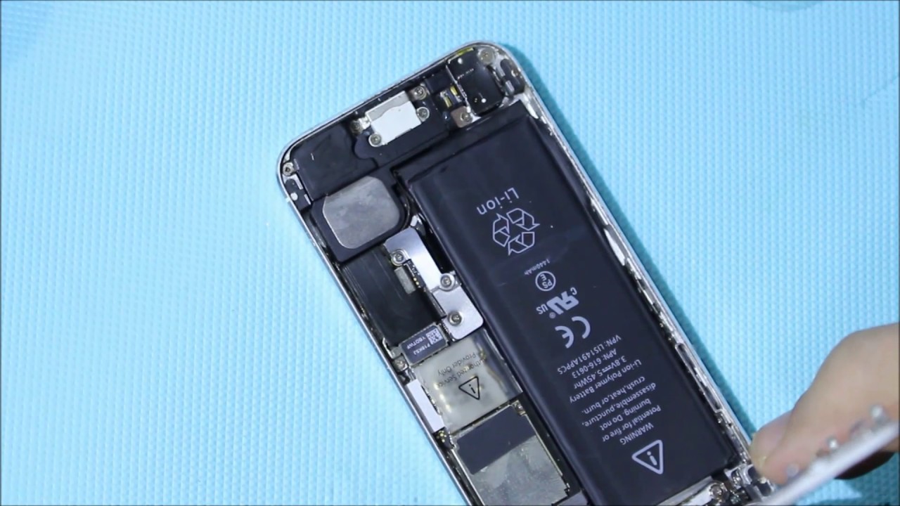 Iphone 5/5c/5s  Micro corto en Placa Base