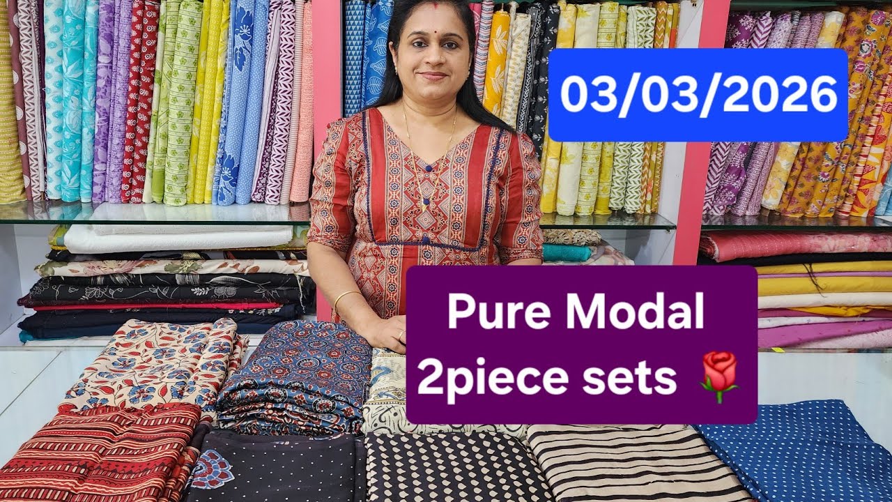 Pure modal silk top &dupatta 🌹