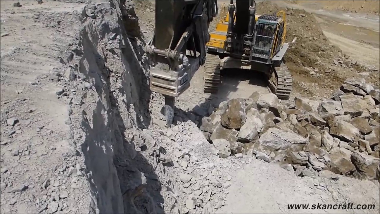 Fallgewichtshammer von Mörtlbauer Baumaschinen mit enormer Einzelschlagenergie