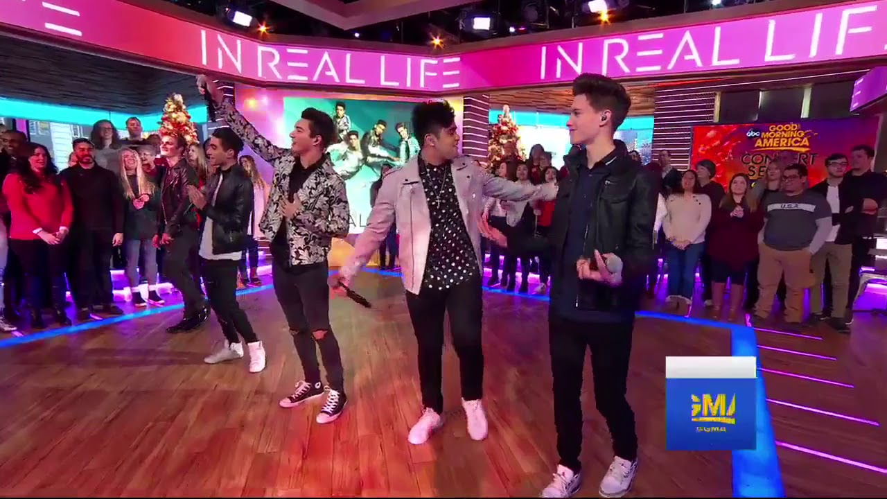 In Real Life - Eyes Closed & Tattoo (Live on Good Morning America)