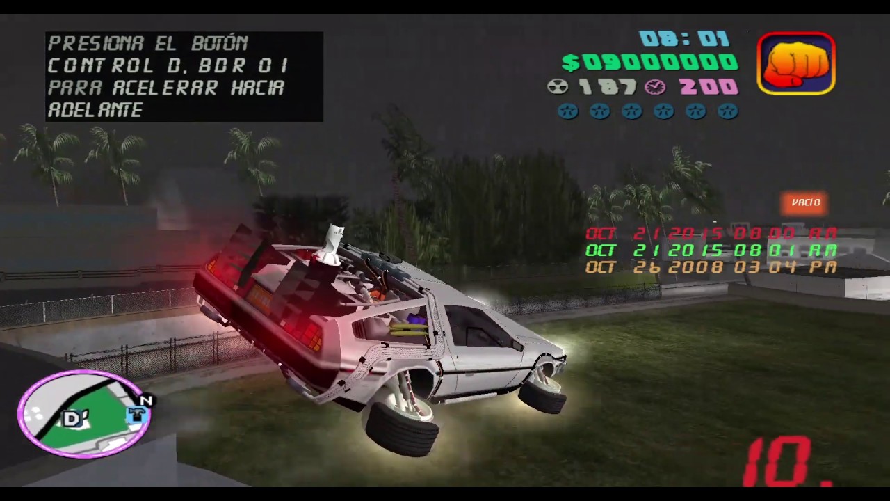 Tutorial GTA Vice City Mod Volver Al Futuro
