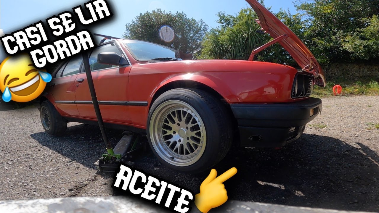 🔥 SUBIMOS PRESIÓN al TURBO del E30🔥 CASI GRIPAMOS el MOTOR o salimos ARDIENDO🥴 (por otras razones)😂