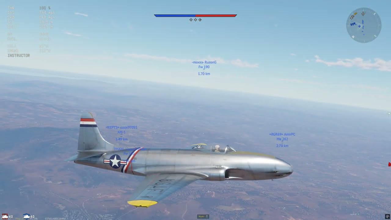 F-80A-5  •new skin•  11 and 0  Hürtgen  (AB)
