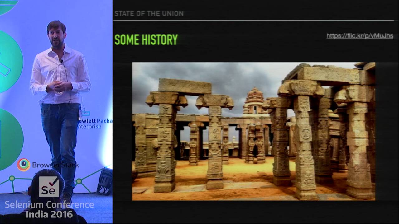 Selenium: State of the Union by Simon Stewart at Selenium Conf India 2016