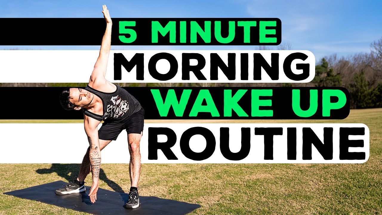 5 Minute Morning Wake Up Routine | Full Body Mobility & Energy Boost