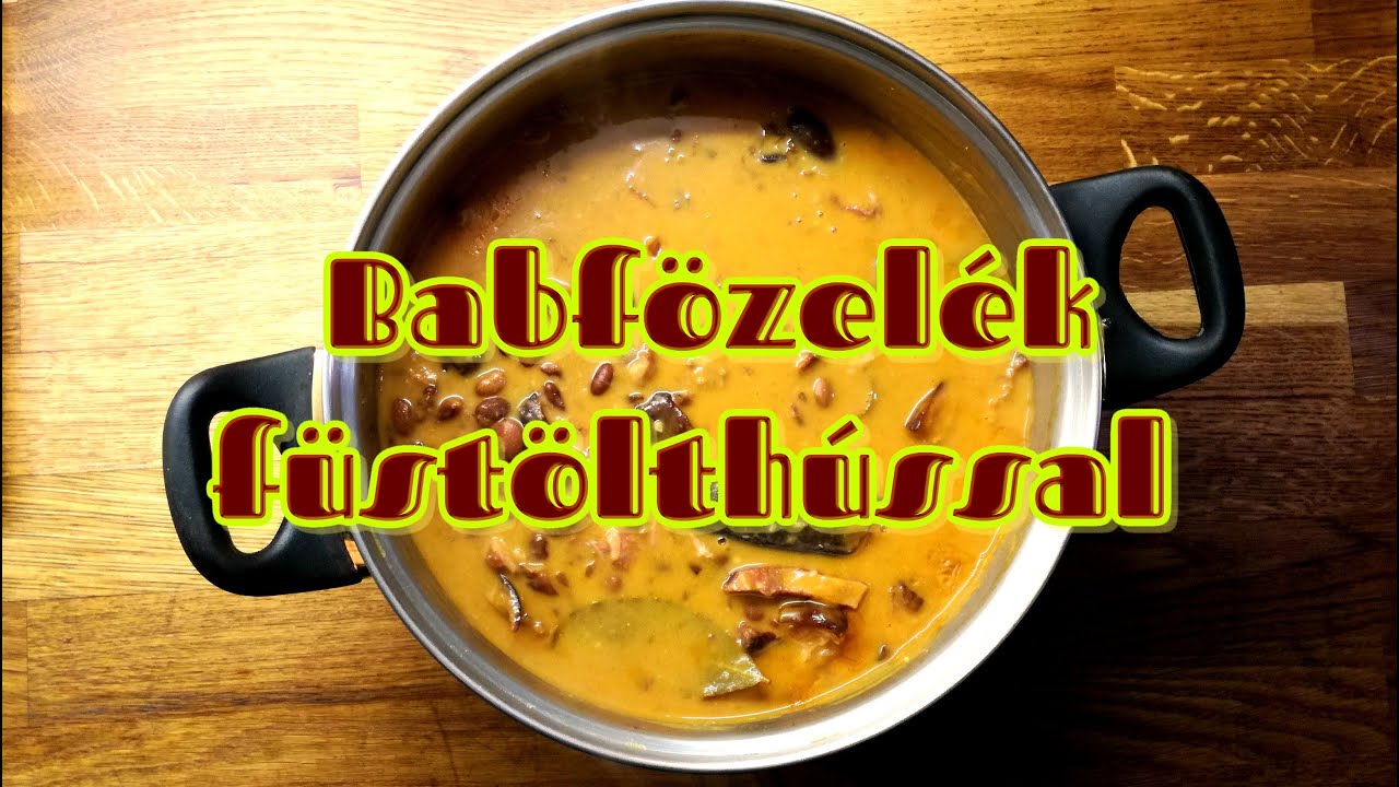 Retro konyha - babfőzelék füstölt hússal