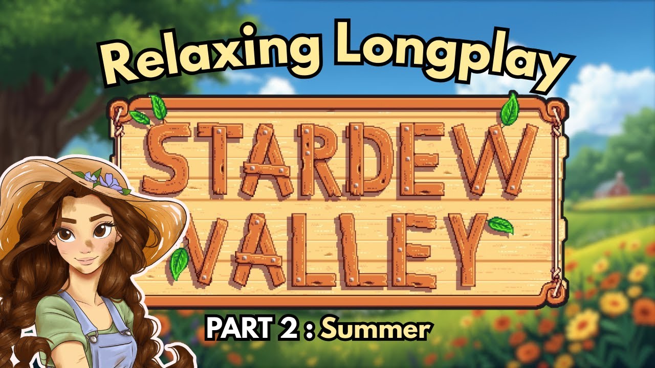 ☀️Summer Days in Stardew Valley 🍉 Relaxing Longplay (no commentary) Shipping Bin Challenge