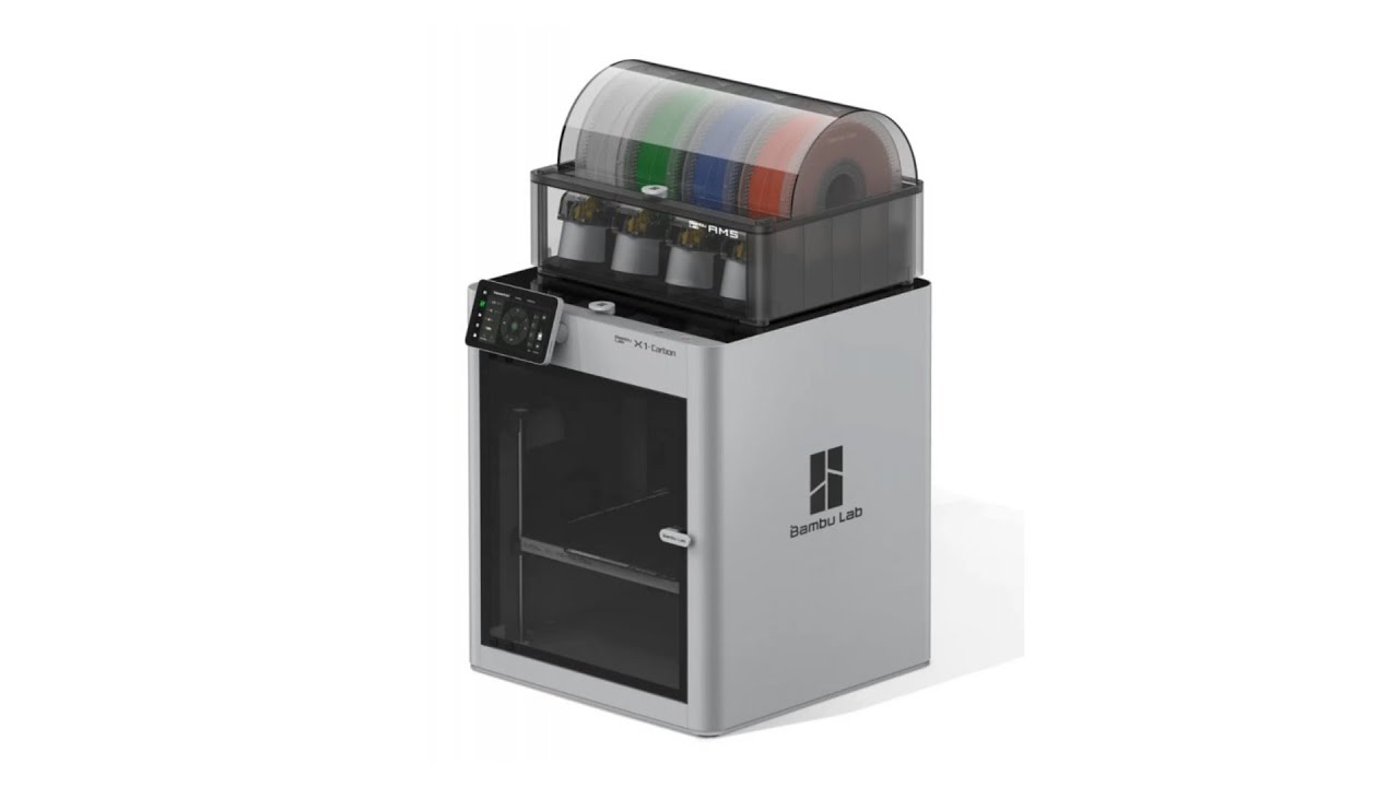 Bambulab X1 carbon a AMS - školení pro členy [EN sub]