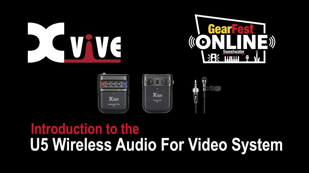 Xvive U5 Wireless Audio for Video System - #GearFest2021