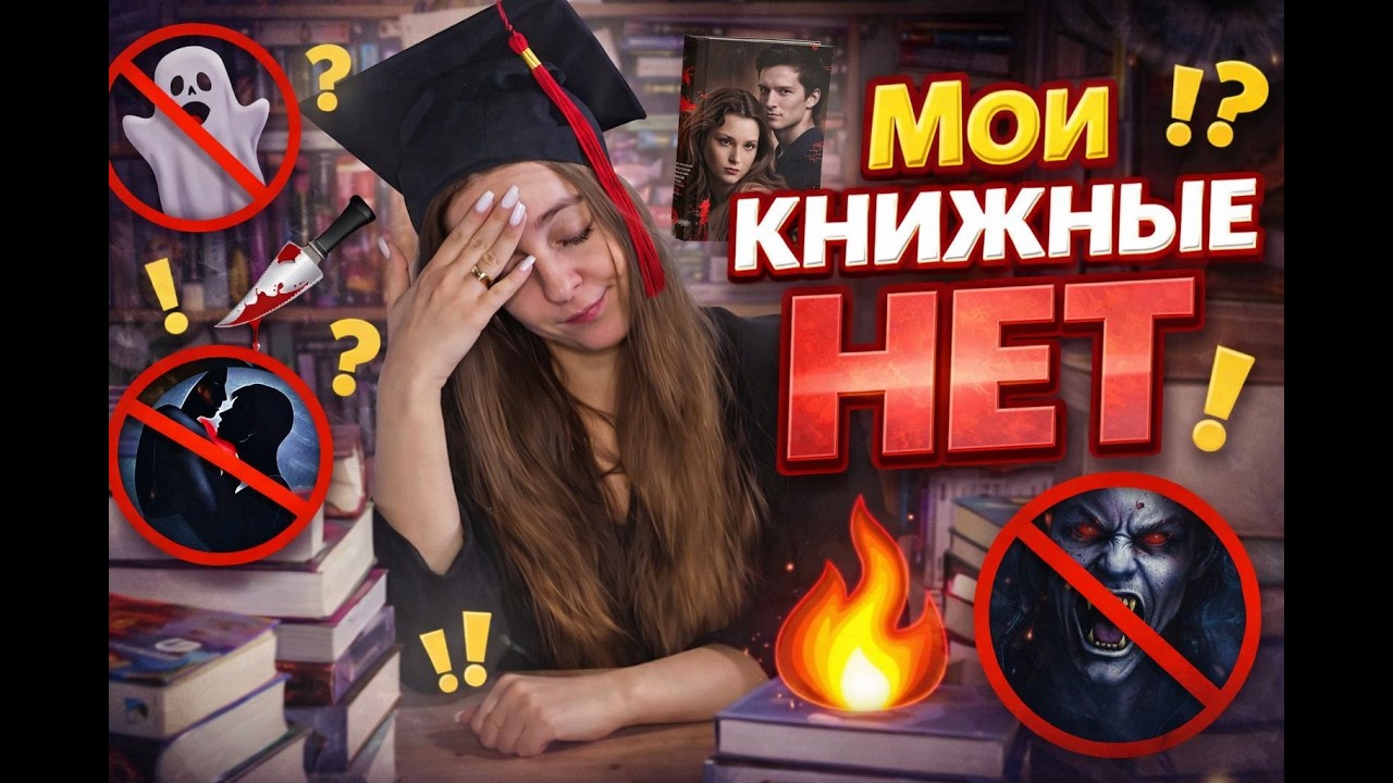 Мои литературные аллергии: 📚 Жанры, тропы и авторы, с которыми мы не сойдемся 😅