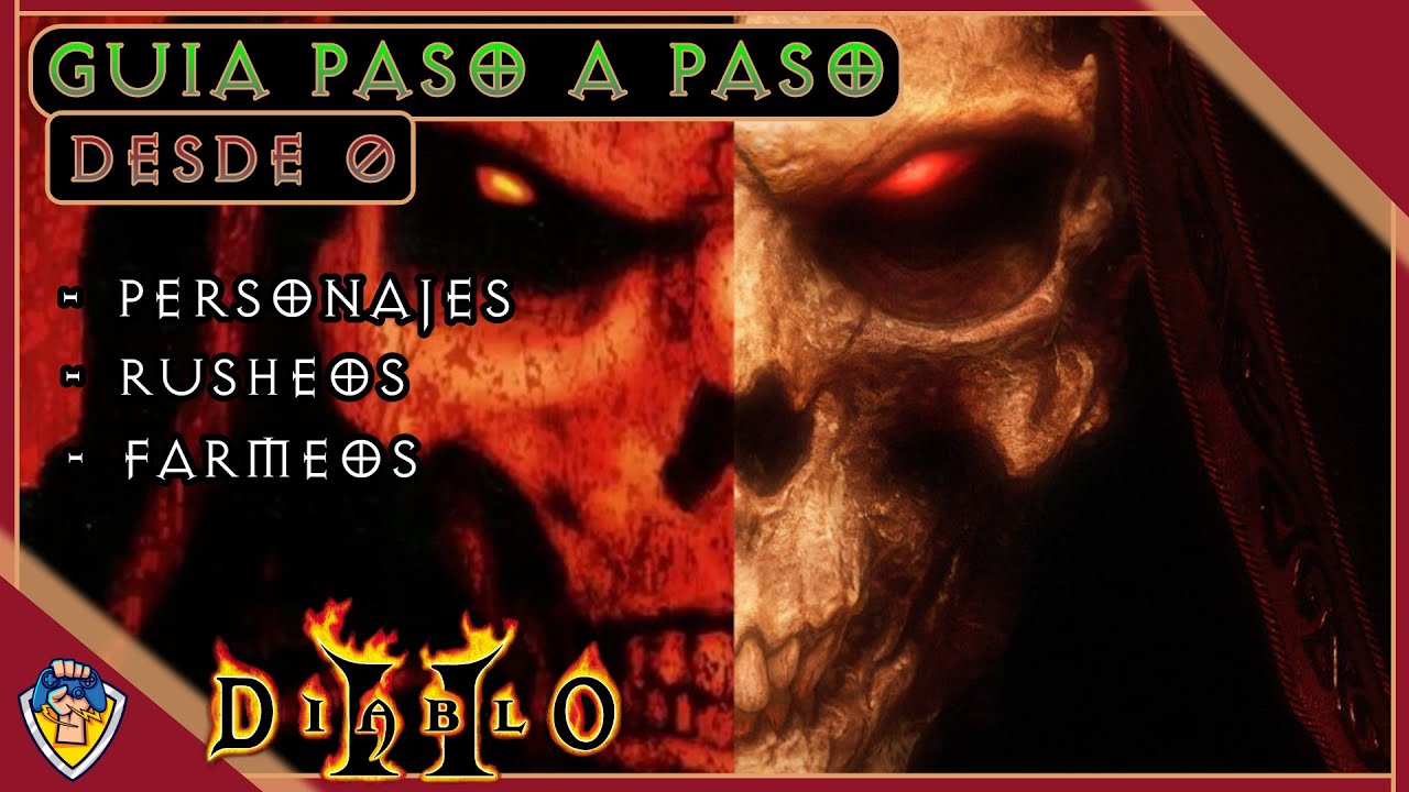ASI es como DEBEIS EMPEZAR para CRECER RAPIDO en DIABLO 2 / DIABLO 2 Resurrected