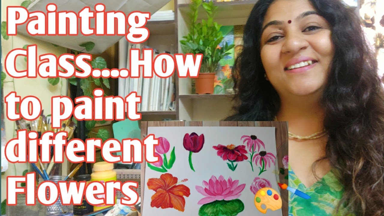 Painting Class .... Acrylic Paints for beginners