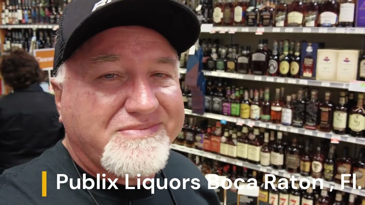 Shopping Publix Liquors in Boca Raton, Fl. for Bourbons & Other Spirits with Chris from Bar Guthrie