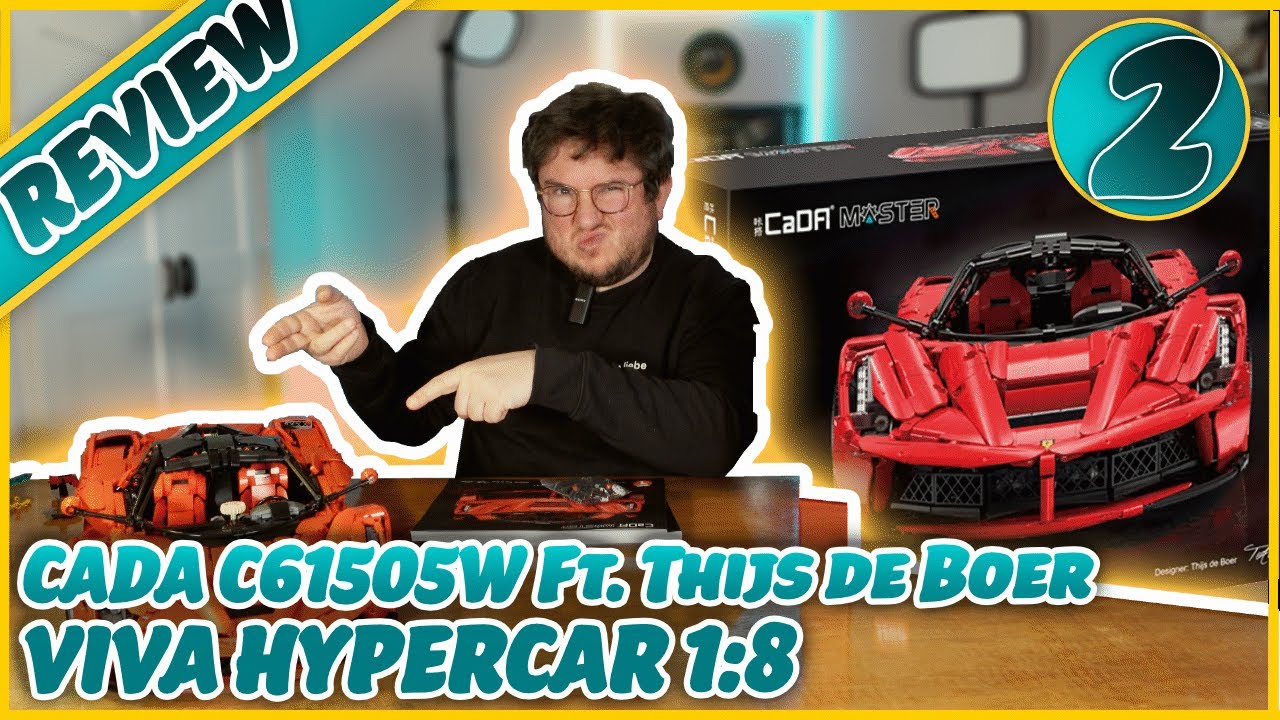 MOCer liefert, CaDA enttäuscht! - CaDA C61505W Viva Hypercar (Teil 2)