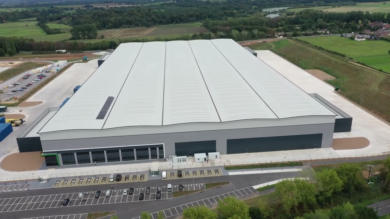 Mulberry Logistics Park Doncaster, Drone Progress, October 2023