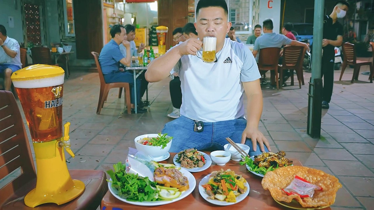 THƯỞNG THỨC BÊ THUI THÁI BÌNH | ĐẶC SẢN NGON HẤP DẪN | CHỢ PHIÊN TÂY BẮC