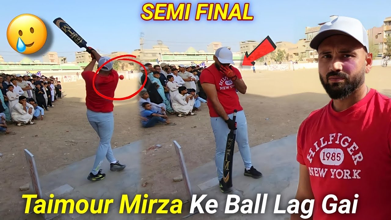 Taimoor Mirza Ke Sar Pe Tagra Bouncer Lag Gaya 😔 Phir Kia Hua ? 😮 | SEMI FINAL