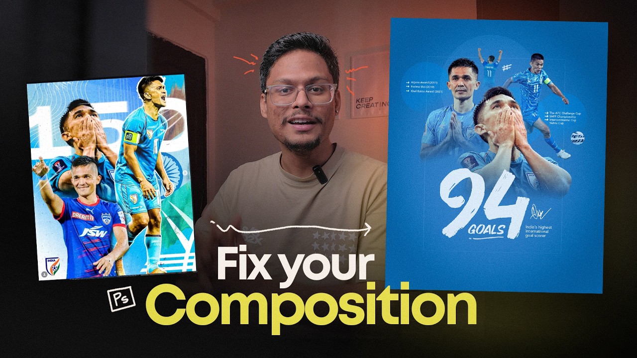 Redesign A Poster in Photoshop #graphicdesigntips #socialmediadesign