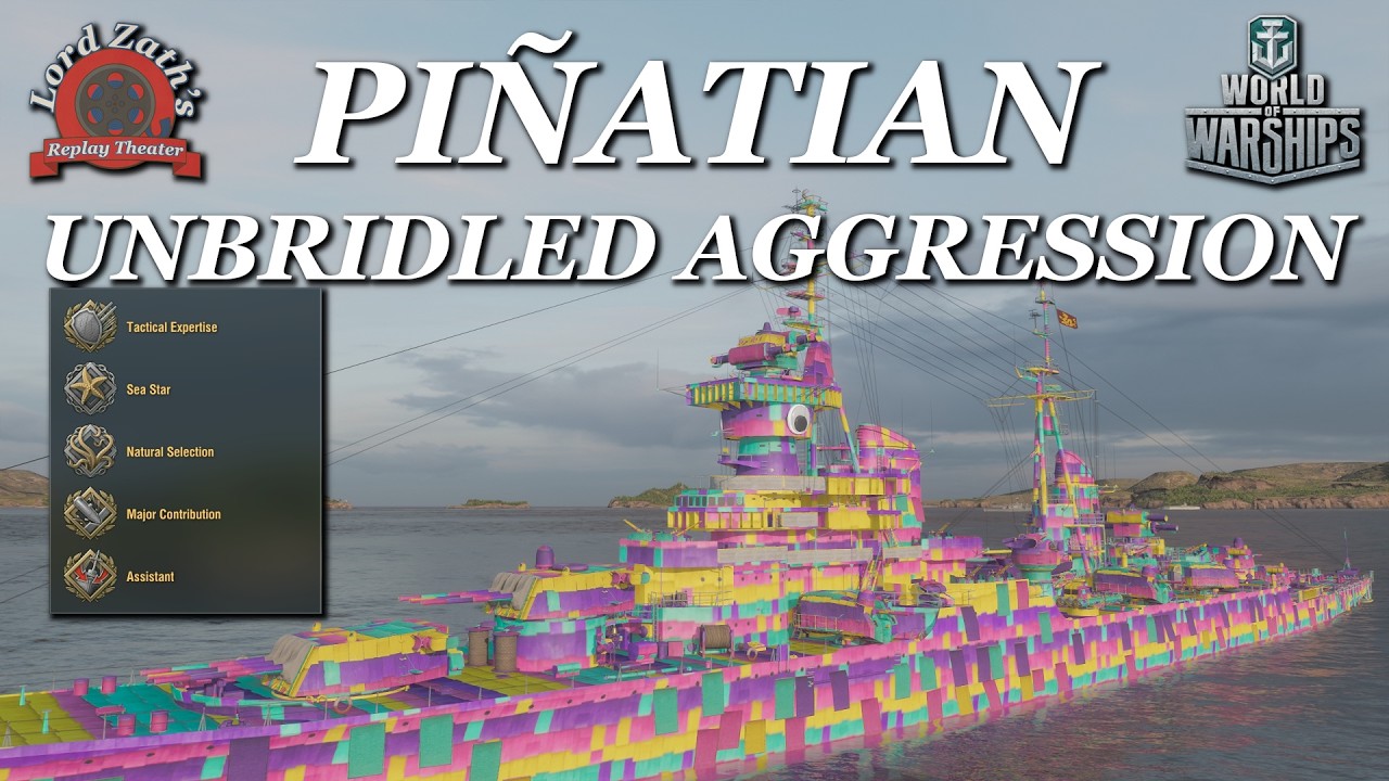 Unbridled Aggression – Piñatian Tier VIII Pan-Asian CL | Operation Newport | World of Warships 2026