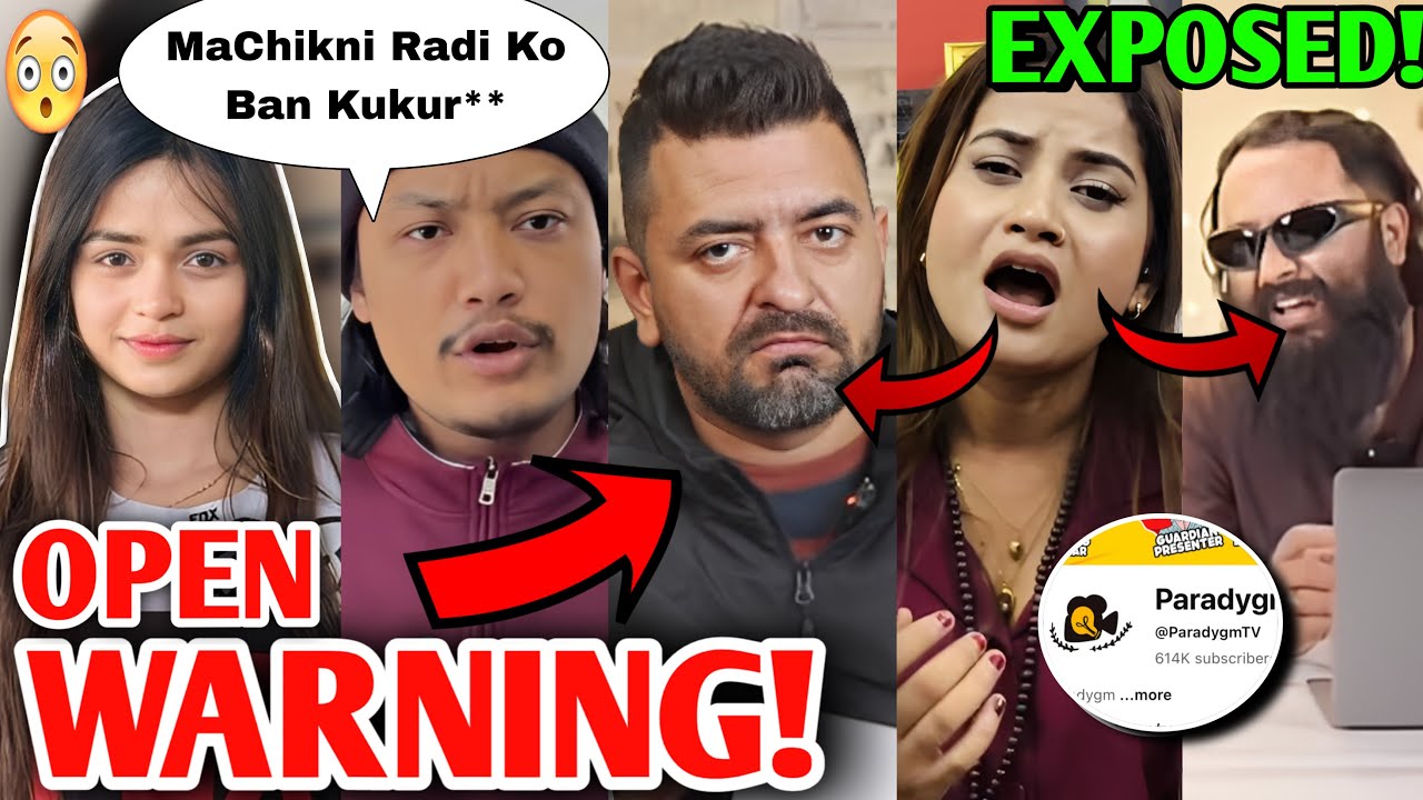 Surakshya Kc Vs Utsav Sapkota & Eleena Chauhan Vs Paradym Tv HUGE CONTROVERSY🤬-Mrb Vlog ANGRY