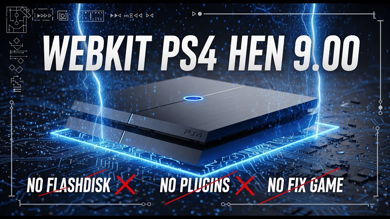 WEBKIT PS4 HEN 9.00 & GOLDHEN TERBARU | NO FLASHDISK! NO PLUGINS! NO FIX GAME! NO DRAMA!