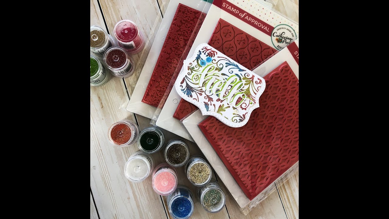 LIVE STREAM: CP Designs and Wow Embossing- interview and technique!!