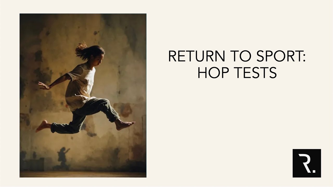 Sprungtests nach Kreuzband (Return to Sport-Kriterien)
