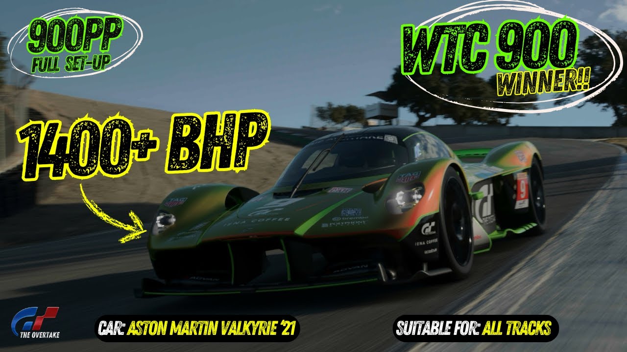 🔥 Aston Martin Valkyrie 4M Credit Beast | Top 900PP Build in GT7! | WTC900 Domination