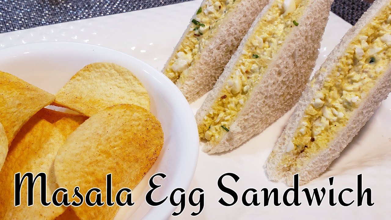 Creamy Masala Egg Sandwich  || Easy & Quick Lunch for Kids ||বাচ্চাদের জন্য মশলা ডিম স্যান্ডউইচ