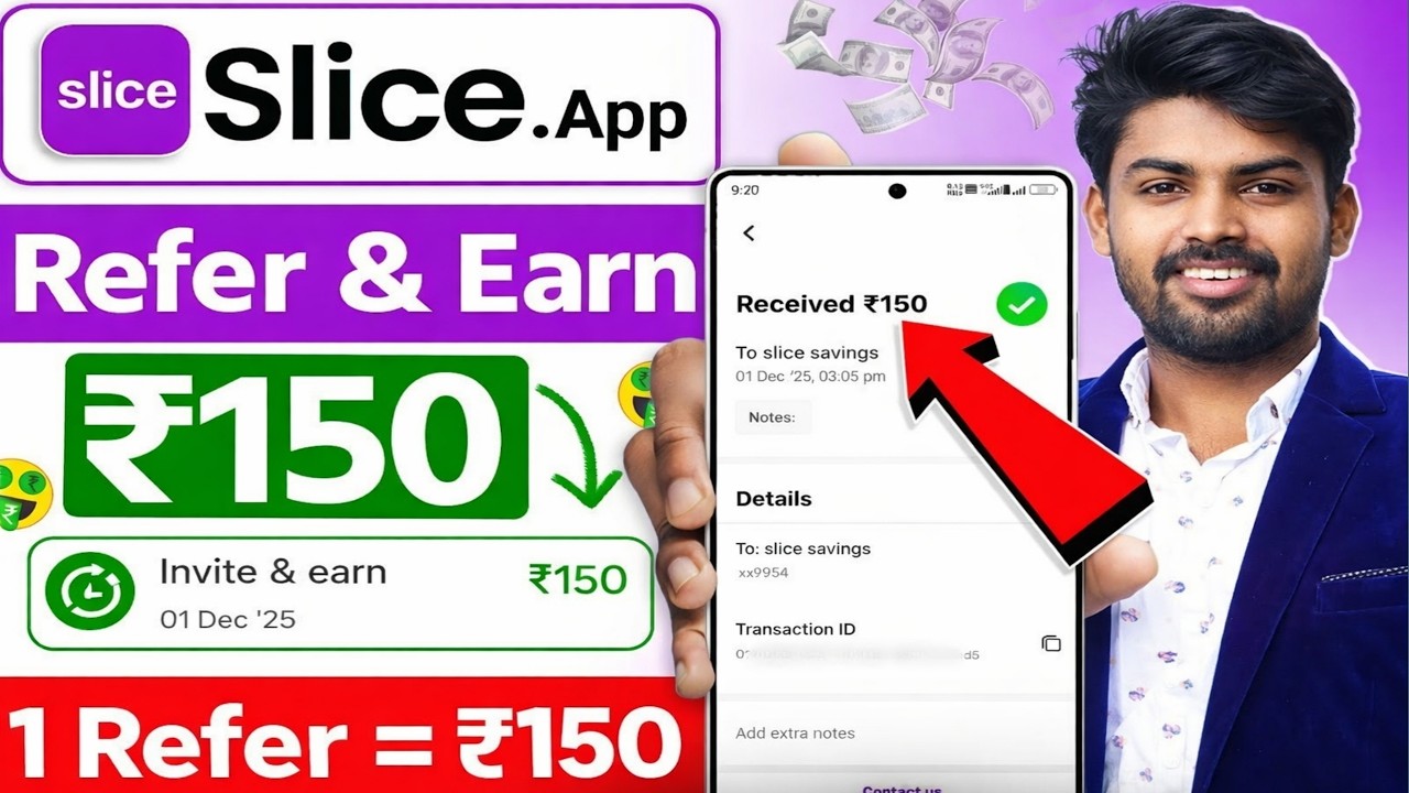 Slice app refer and earn | slice upi app refer and earn | how to refer and earn in slice app 2026
