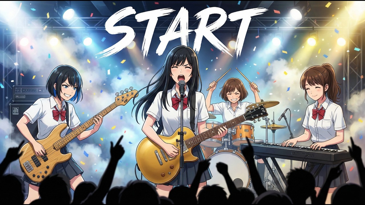 もしもJKバンドがlocofrankの『START』をカバーしたら…【Cover by 永愛高校軽音部】