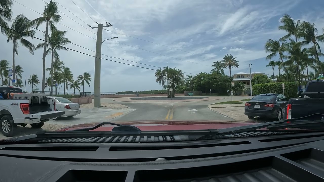 Driving Tour Of Sombrero Beach Road marathon Florida