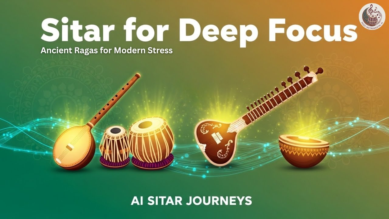 Ancient Ragas for Modern Stress | Indian Classical Instrumental Music | Morning Relaxation Raga