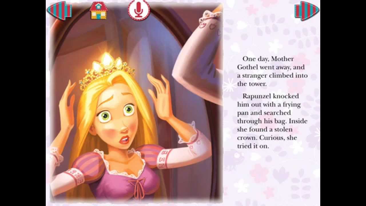 Rapunzel Story Book by Disney Story Time| Disney Princess