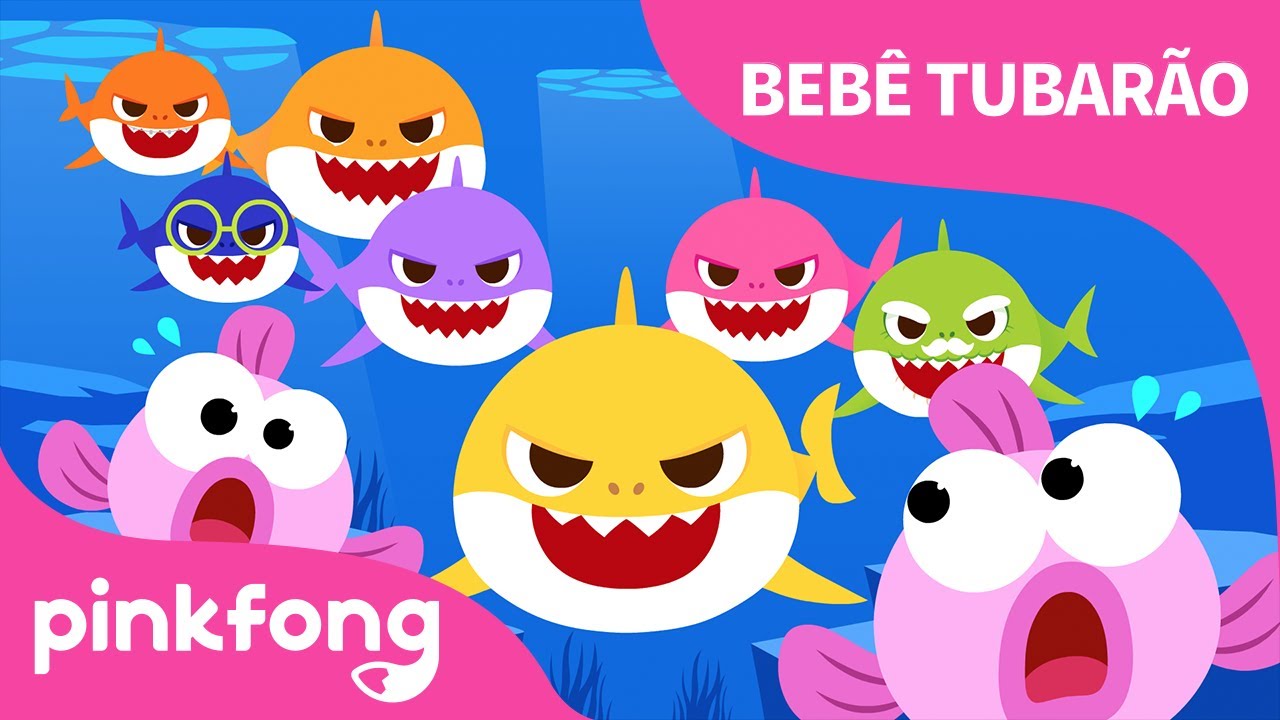 Beb&ecirc; Tubar&atilde;o e Muito Mais | Beb&ecirc; Tubar&atilde;o | Pinkfong Can&ccedil;&otilde;es para crian&ccedil;as