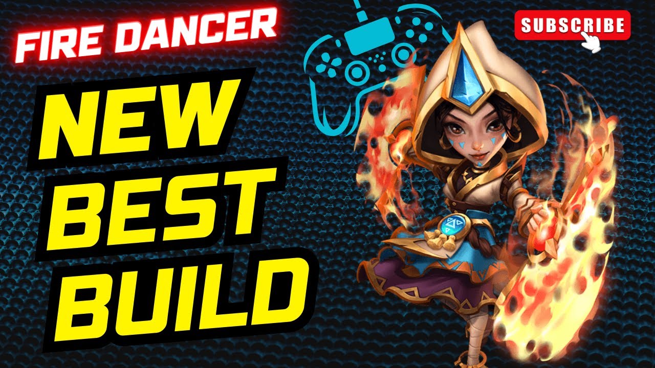 FIRE DANCER 🔥NEW BEST BUILD🔥 CASTLE CLASH