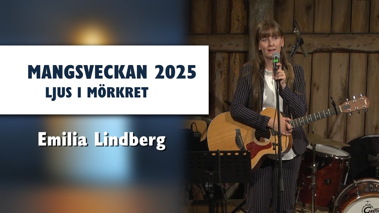 Konsert med Emilia Lindberg: En sång om hopp | Mangsveckan 2025