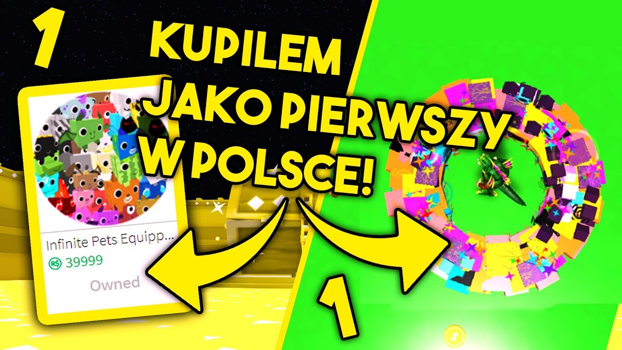 I BUY INFINITE PETS GAMEPASS in PET SIMULATOR!