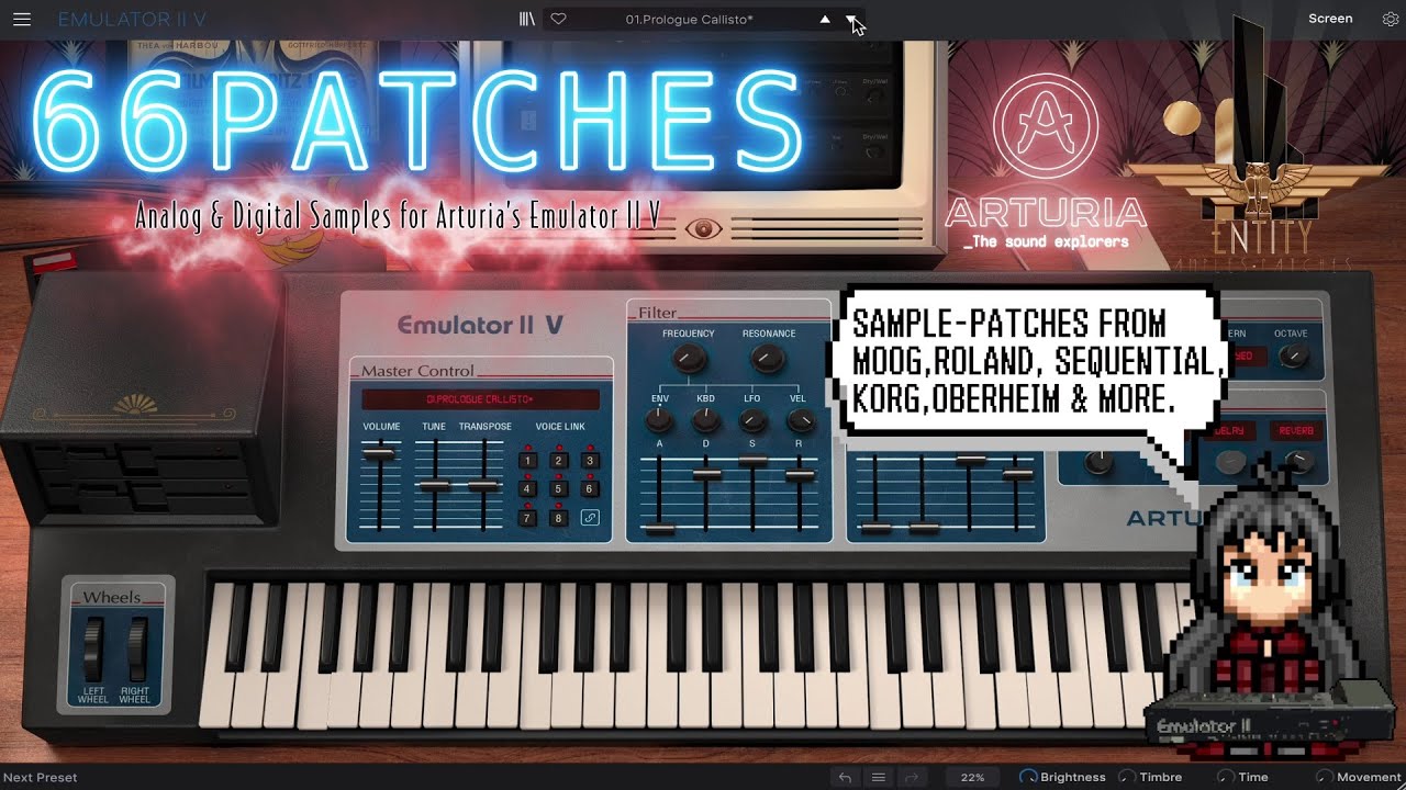 Arturia Emulator II: Analog & Digital Synthesizers Patches | Vintage | Neo |