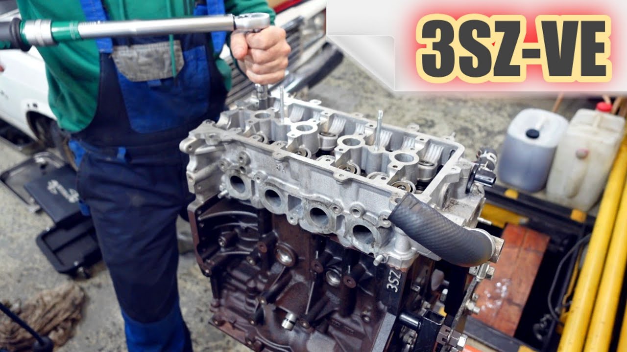 3SZ-VE затяжка ГБЦ Toyota Rash.